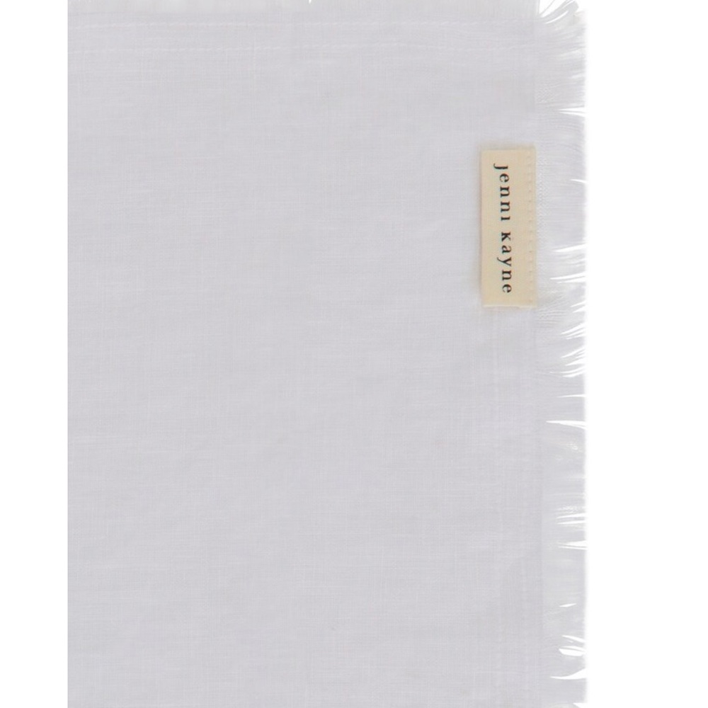 Jenni Kayne White Linen Napkin